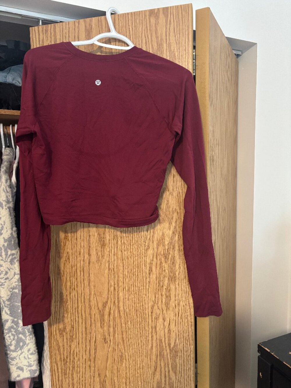 Lululemon crop top long sleeve